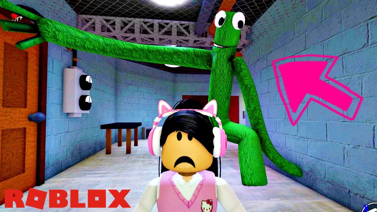 Tia Flá Escapou Do MONSTRÃO? Rainbow Friends