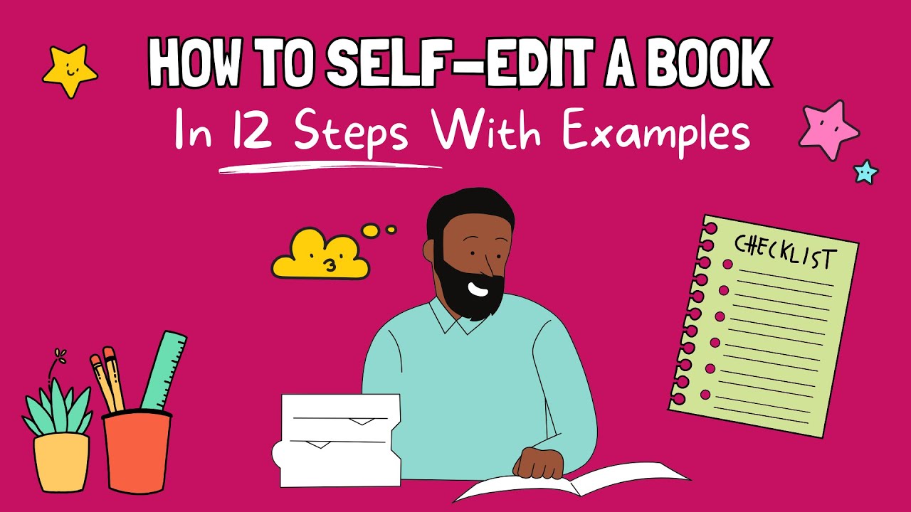 How To Edit A Book: 12 Steps For Self-Editing A Book (With  Examples) ✍️