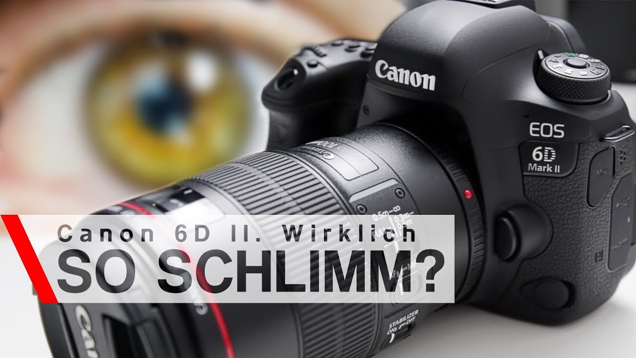 Wirklich so SCHLIMM? 👀 Die Canon 6D Mark II (TEST)