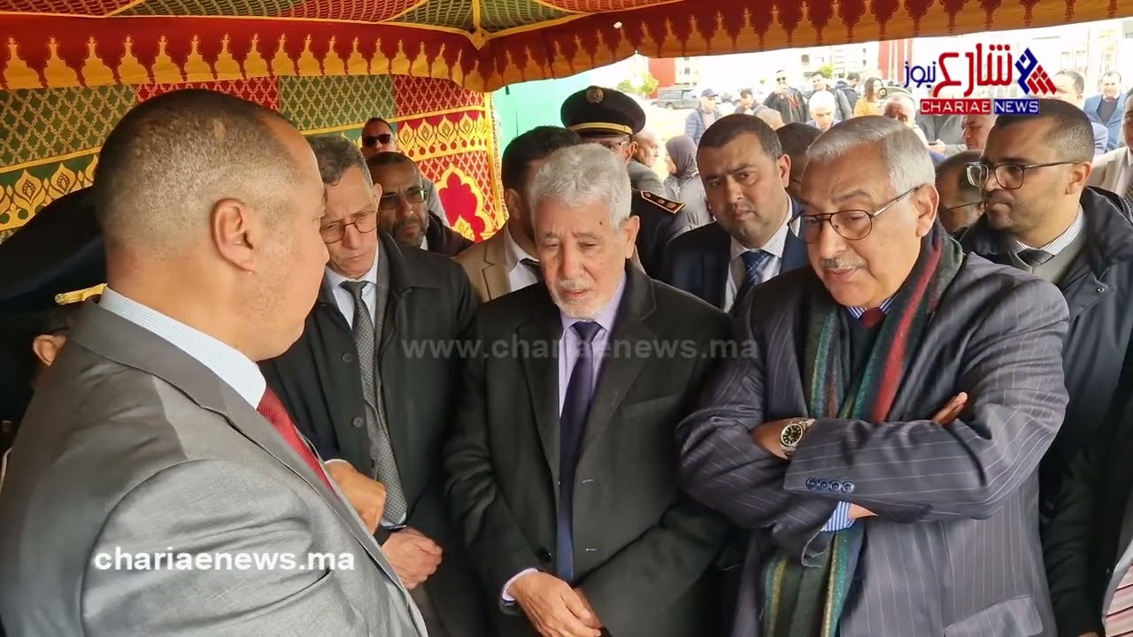 عامل عمالة مكناس يعطي انطلاقة أشغال بناء مركز للإغاثة تابع للوقاية المدنية بـويسلان