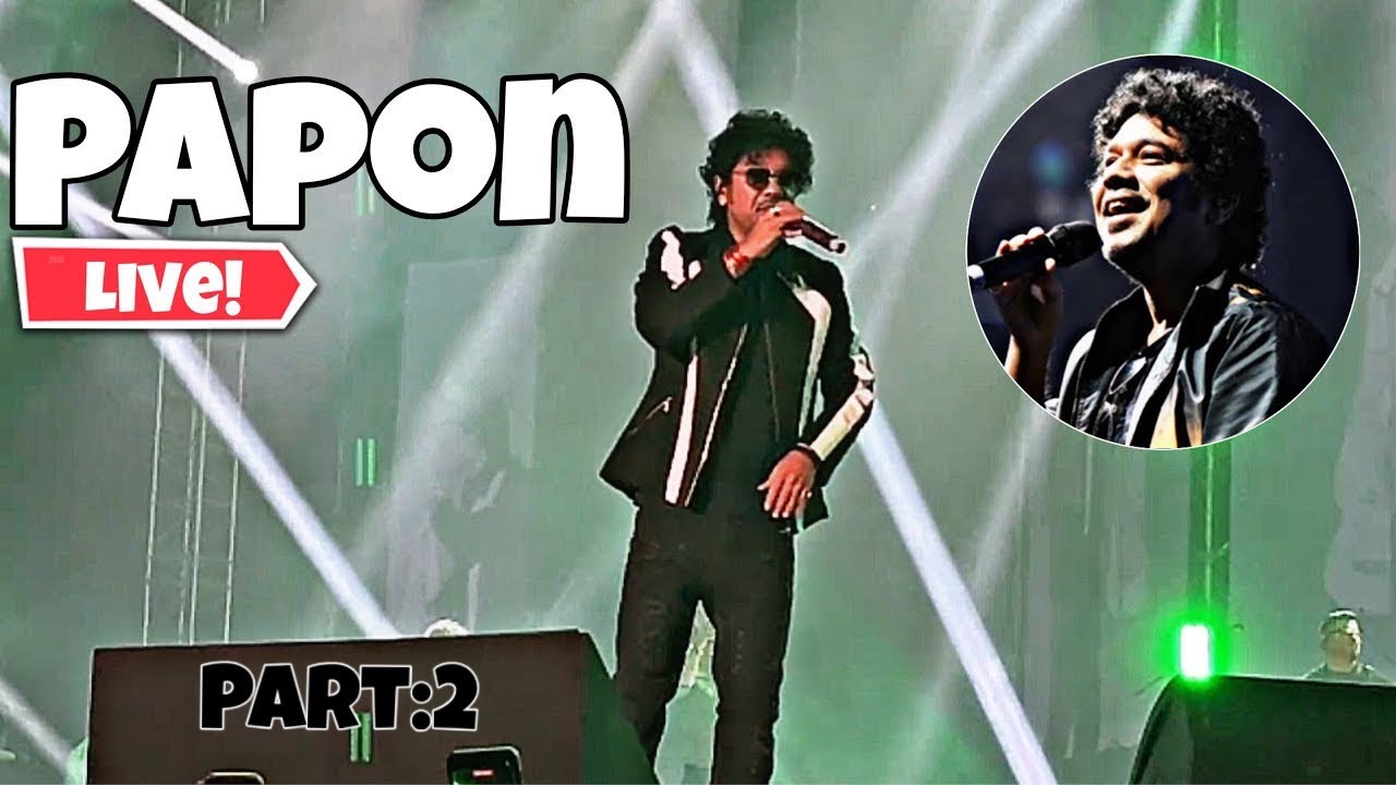 Papon Live Singing ❤️ Goosebumps Performance