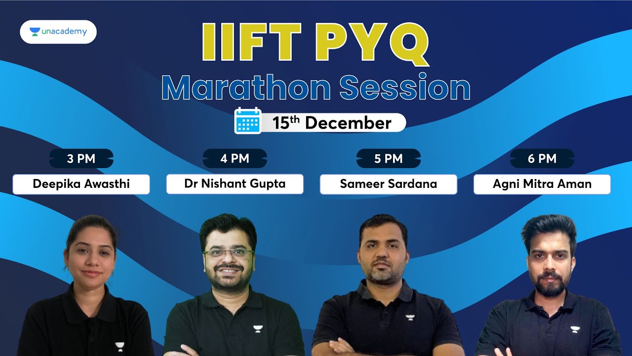 IIFT 2022 | 2016 PYQs Marathon | Subject Wise Preparation