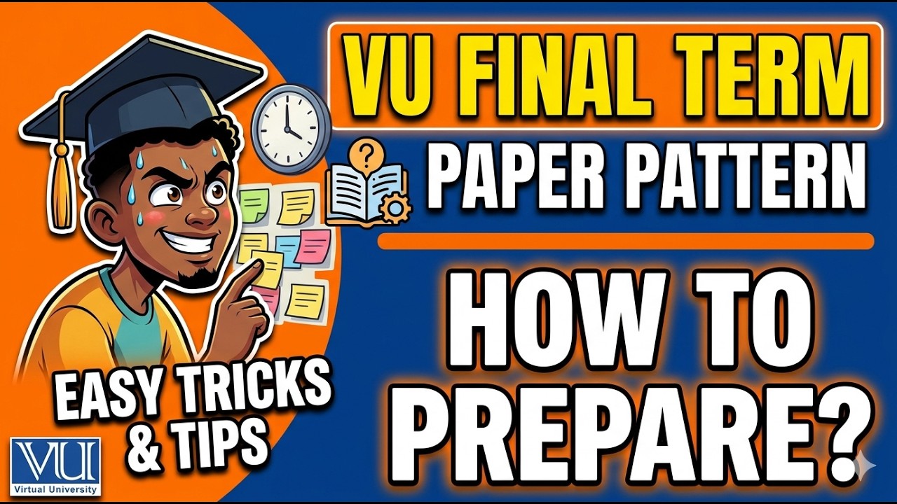 VU Final Term Paper Pattern 2026 | How to Prepare & Pass Easily! 🎯