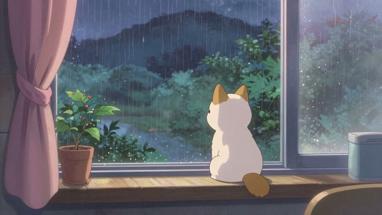Waiting for the Rain to Stop - Chill lofi (free use - no copy)