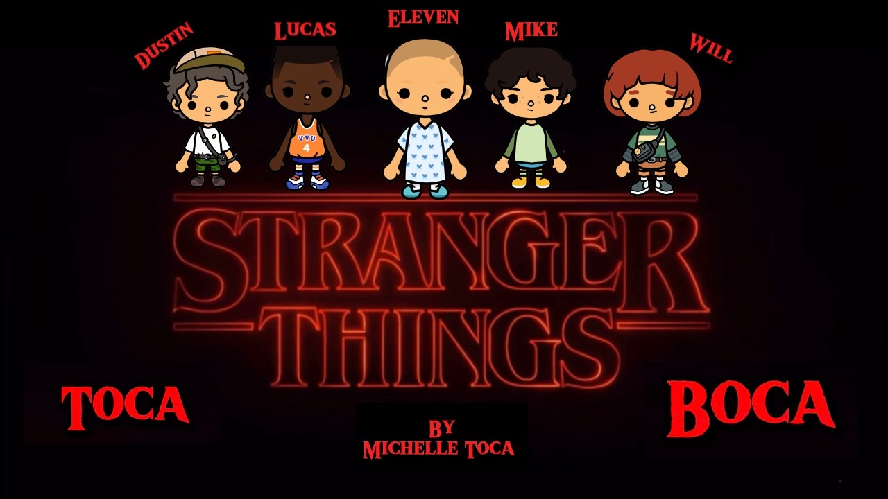 STRANGER THINGS in Toca Boca | ОЧЕНЬ СТРАННЫЕ ДЕЛА в мире ТокаБока 🩸🧇😱