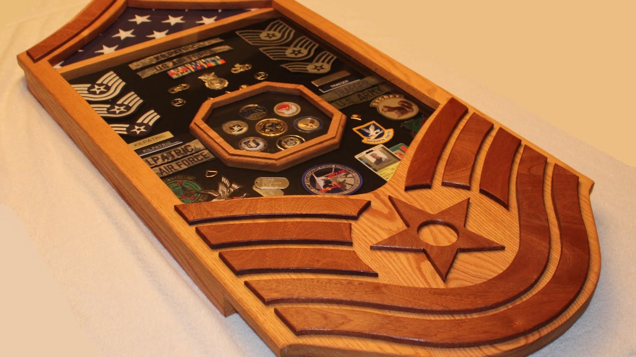 (PART 1)  Military Shadow Box MSgt / Jon's DIY