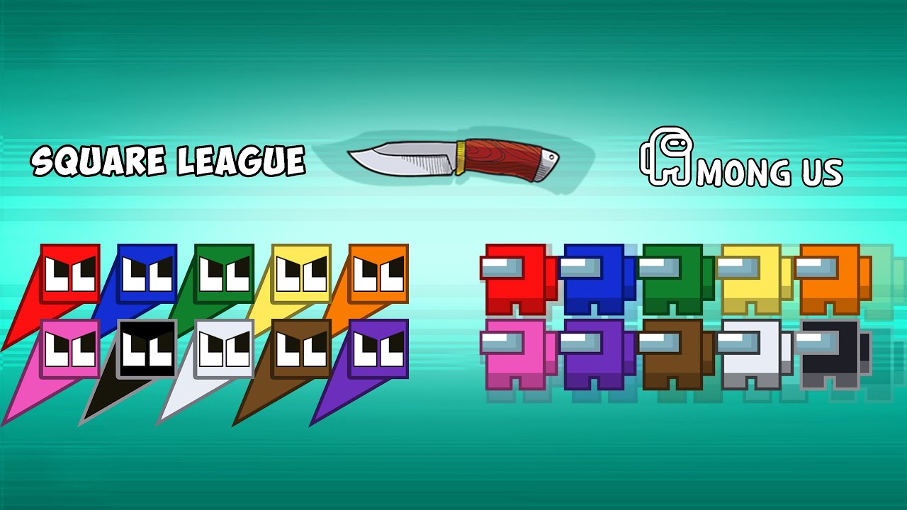 Square League VS Among Us - The Ultimate Battle!