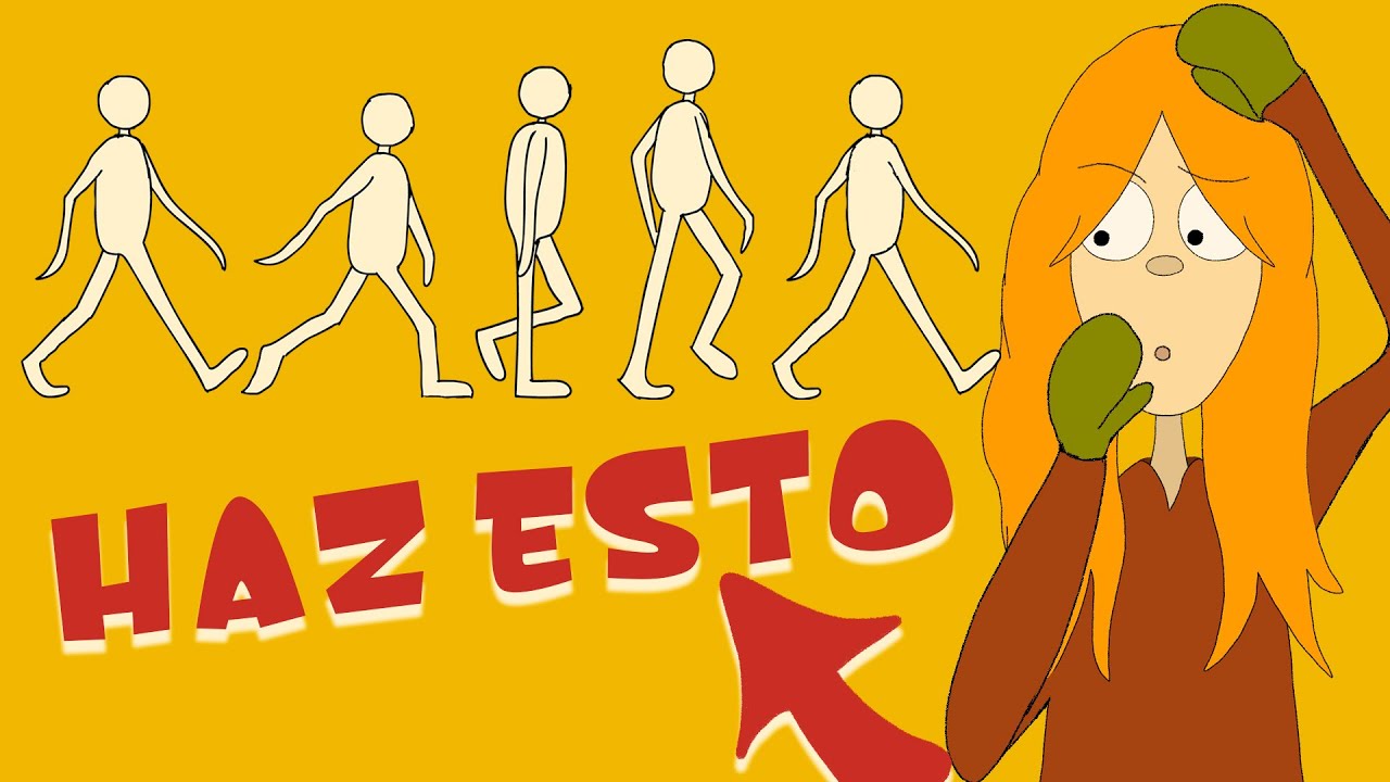 La MEJOR TÉCNICA para Animar Personajes Caminando
