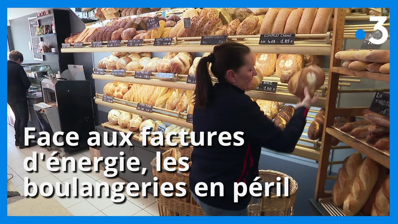 Une boulangerie en péril après la hausse des tarifs du gaz et de l'électricité, à Haubourdin