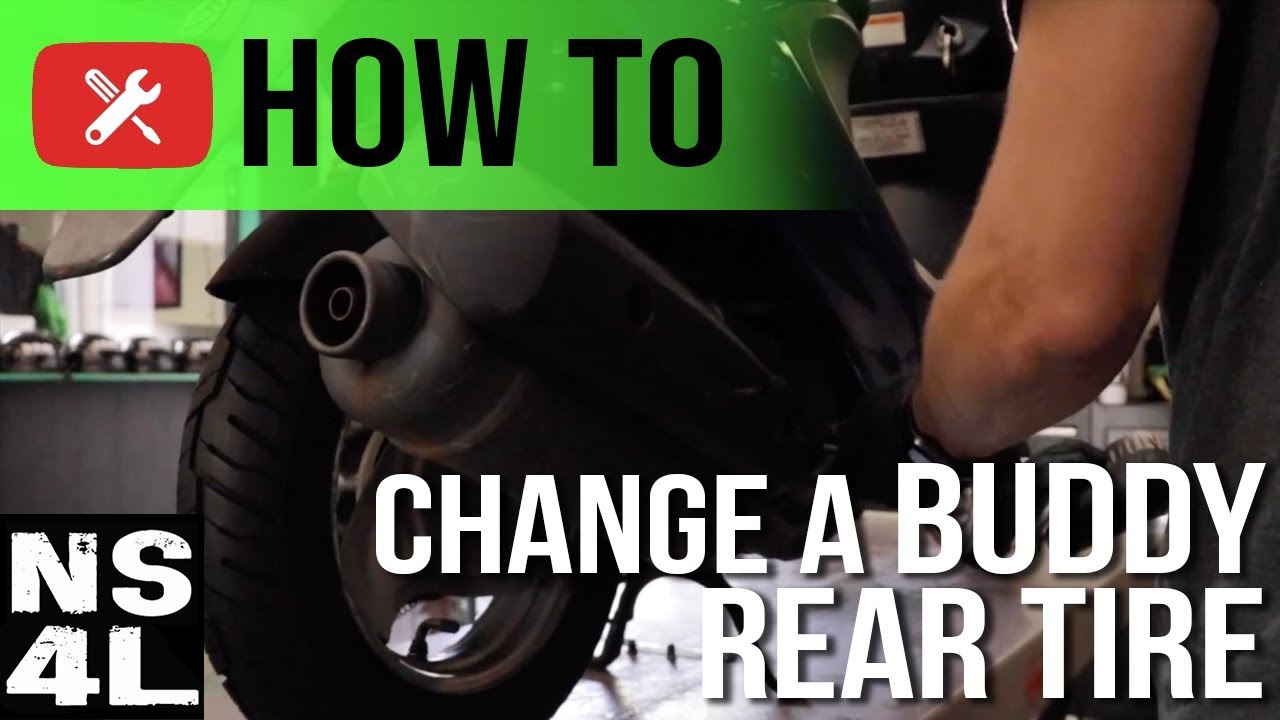 How To Change A Rear Tire On A Genuine Buddy | NS4L How-Tos