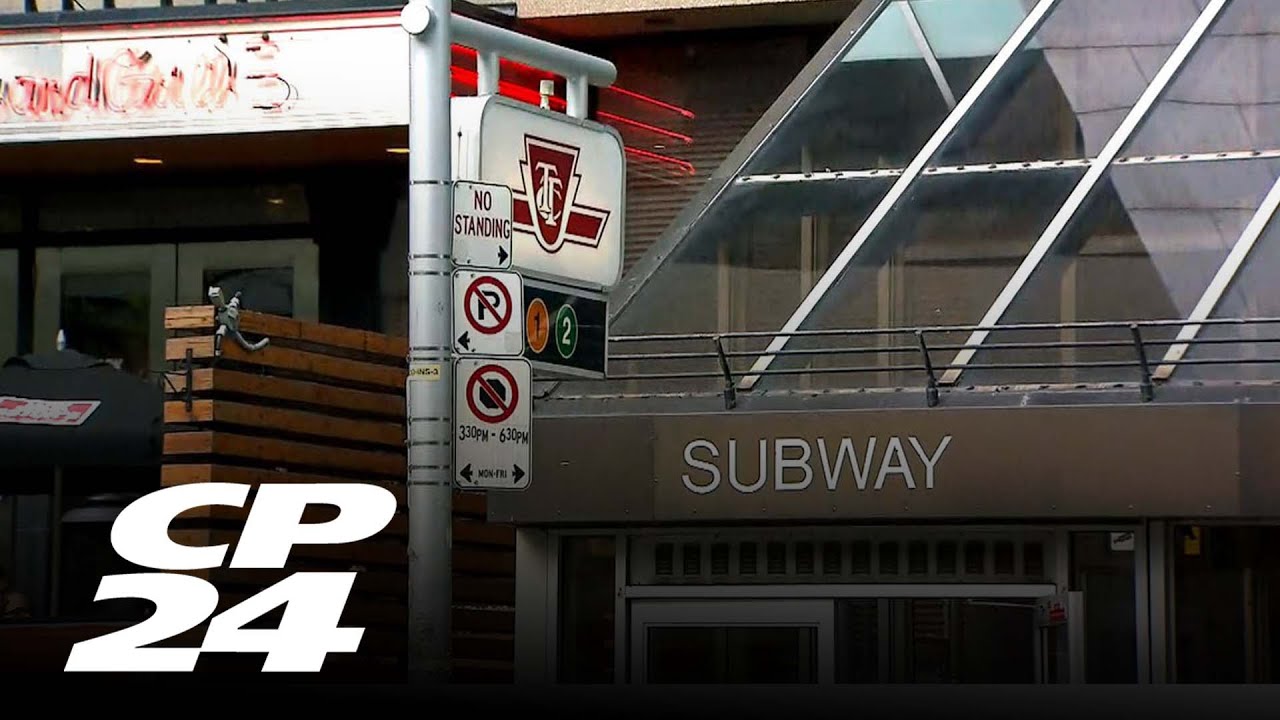 Man pushed off the platform at Bloor-Yonge station yesterday