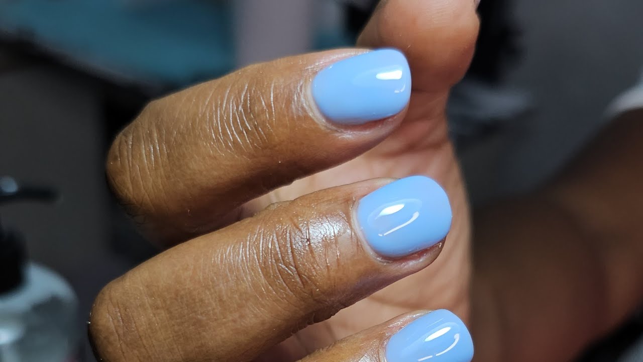 BUILDER GEL ON SHORT NAILS. . TUTORIAL FOR BEGINNERS