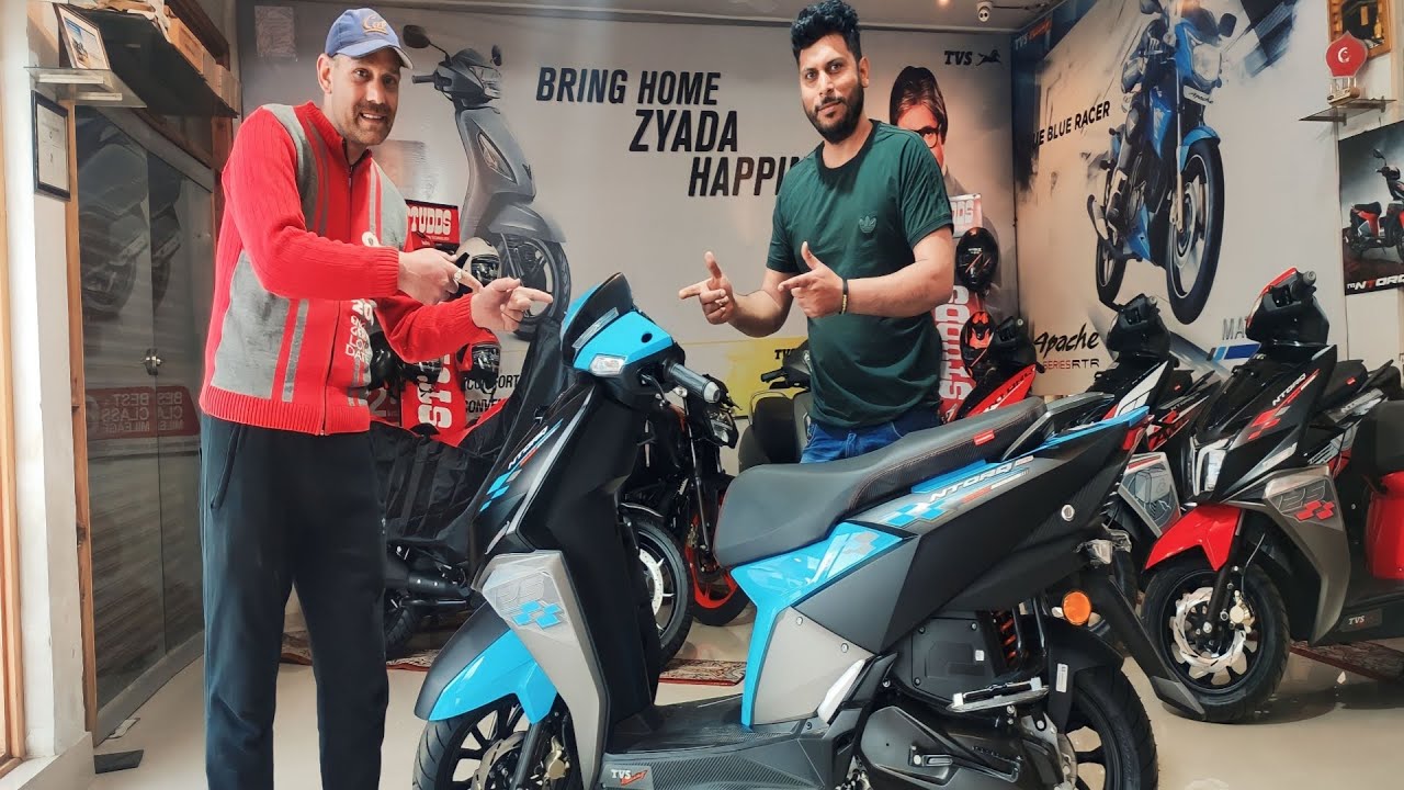 Tvs Ntorq 125 Race edition अब नए Marine Blue Colour मैं लांच || Features, Price All Details In Hindi