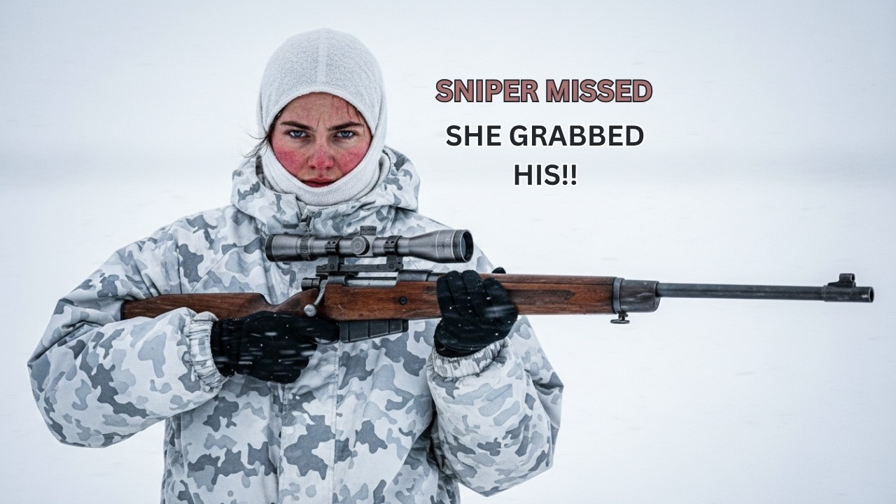Sniper Missed… Why Did She Grab His Rifle Frozen Tundra Secret  Military Stories