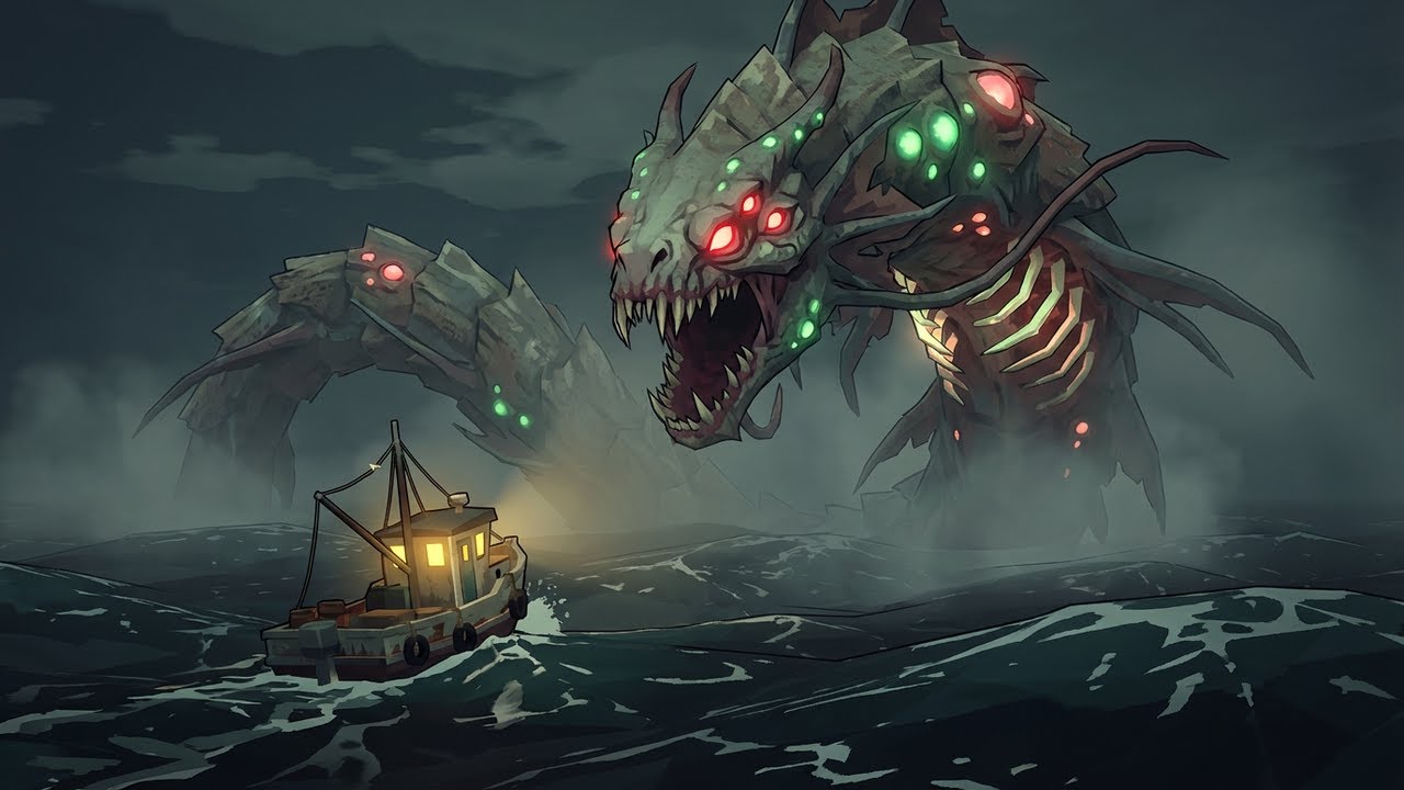 Help a demon fish is chasing me - Dredge