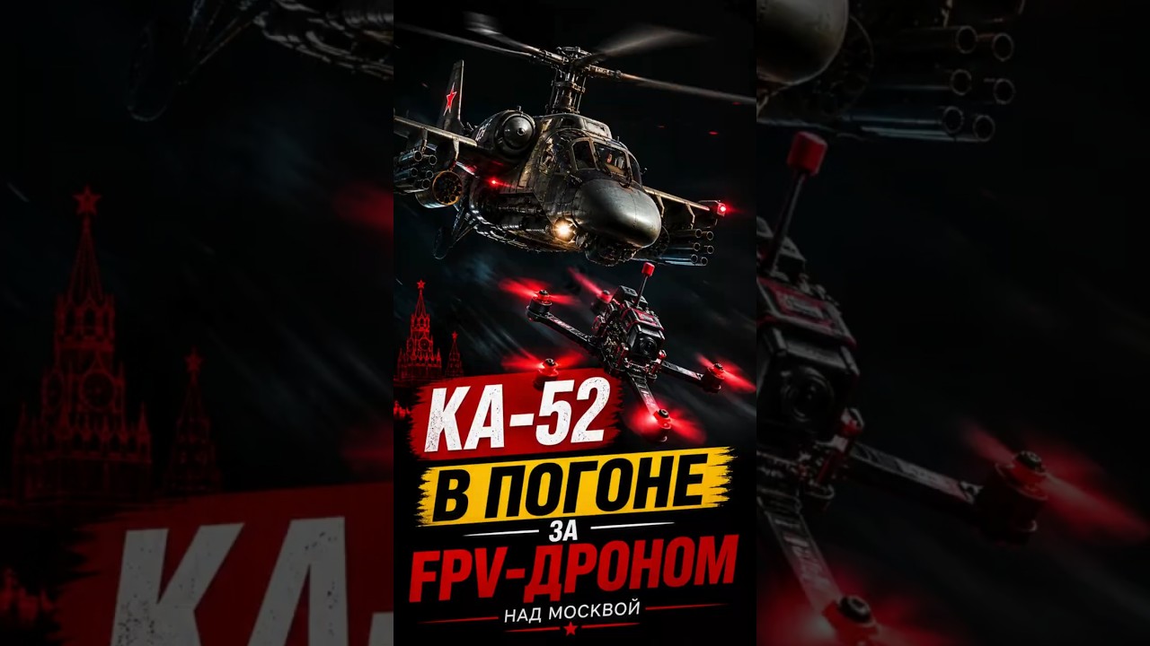 Ка-52 преследует FPV-дрон: что происходит?