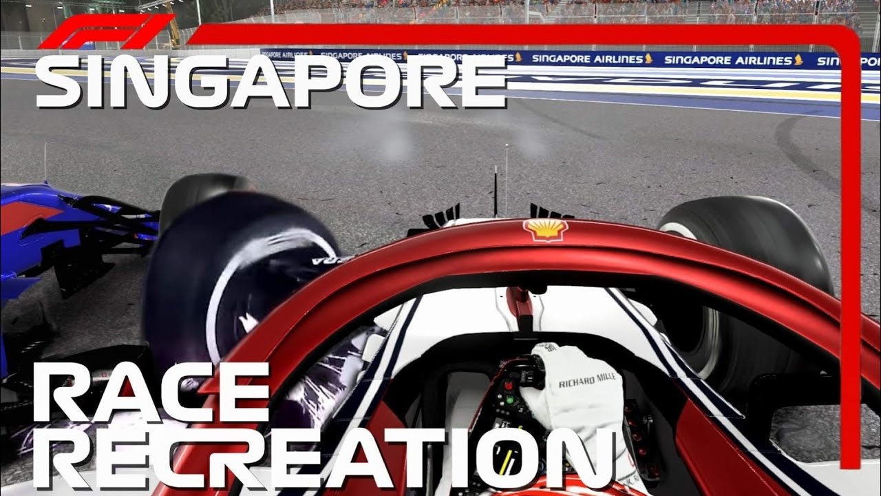 F1 2019 GAME: RECREATING THE 2019 SINGAPORE GP