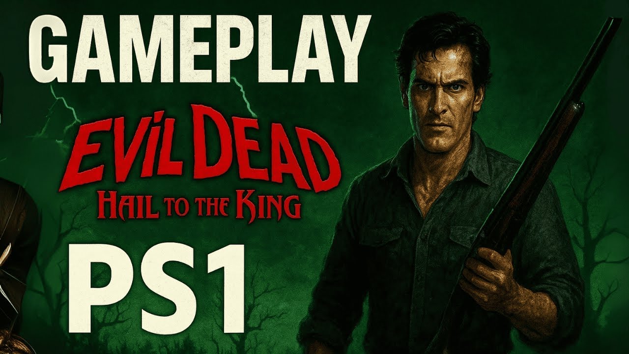 Gameplay Evil Dead: Hail to the King (PS1) – Terror retro y nostalgia 🎮🧟🩸
