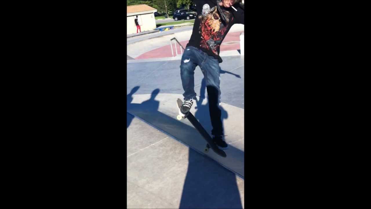 logan maas skatepark sesh
