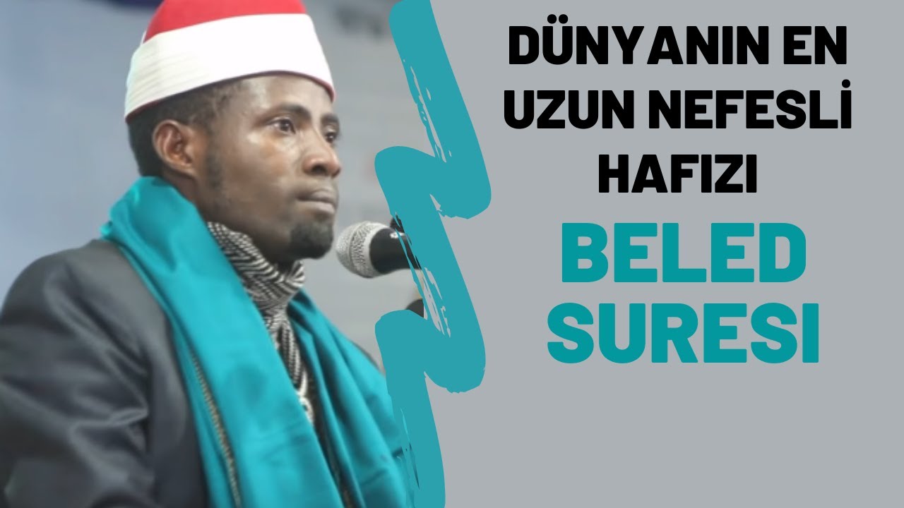 Dünyanın en uzun nefesli Tanzanyalı Hafiz Şaban (Qari Eidi Shobaan) / Hafeez Shobaan from Tansania