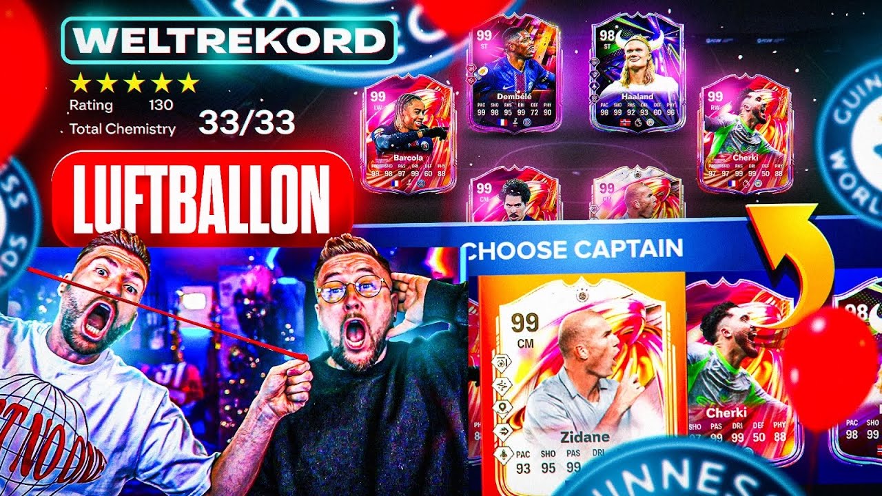 FUT DRAFT WELTREKORD oder LUFTBALLON auf den MUND 😱🎈