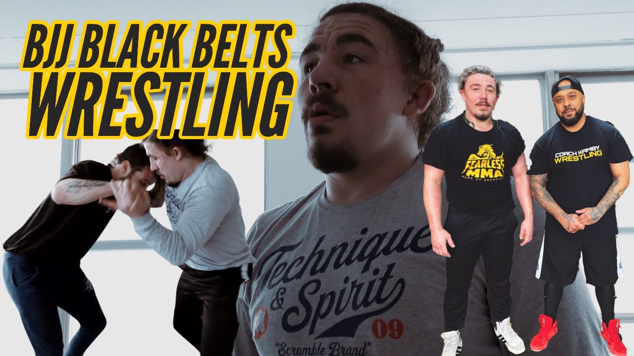 BJJ Black Belts Wrestling
