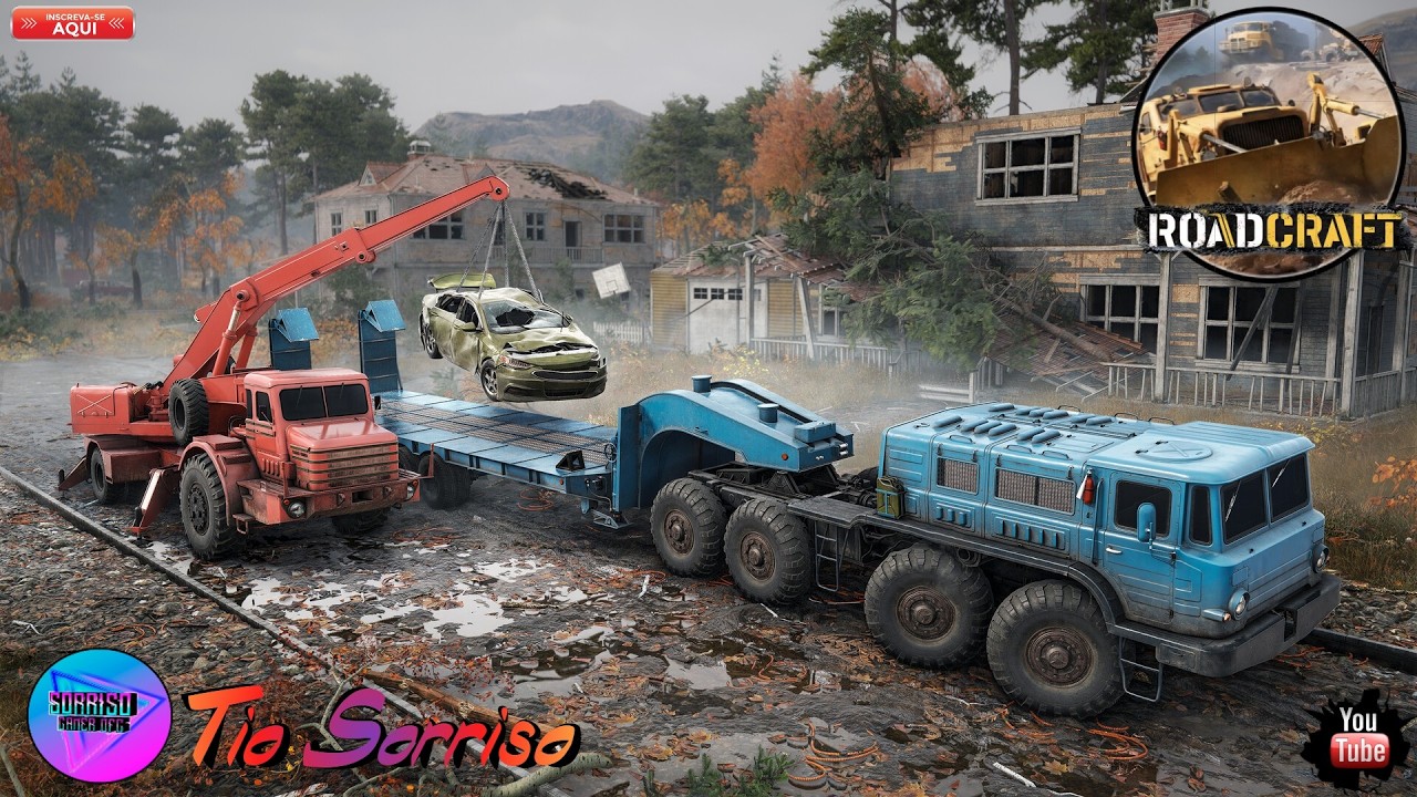 LIVE _ Fornecendo Tubulação de Aço - ROADCRAFT - EP:22 AO VIVO