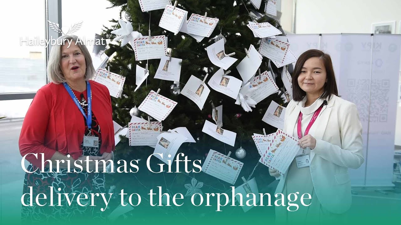 Christmas Gifts delivery to the orphanage | Haileybury Almaty