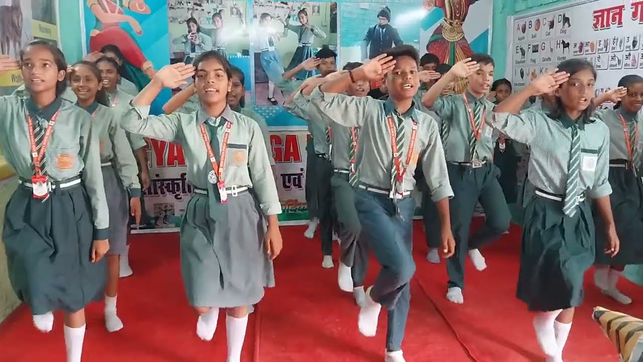 हम सब भारतीय हैं | NCC song | school dance 15 august |