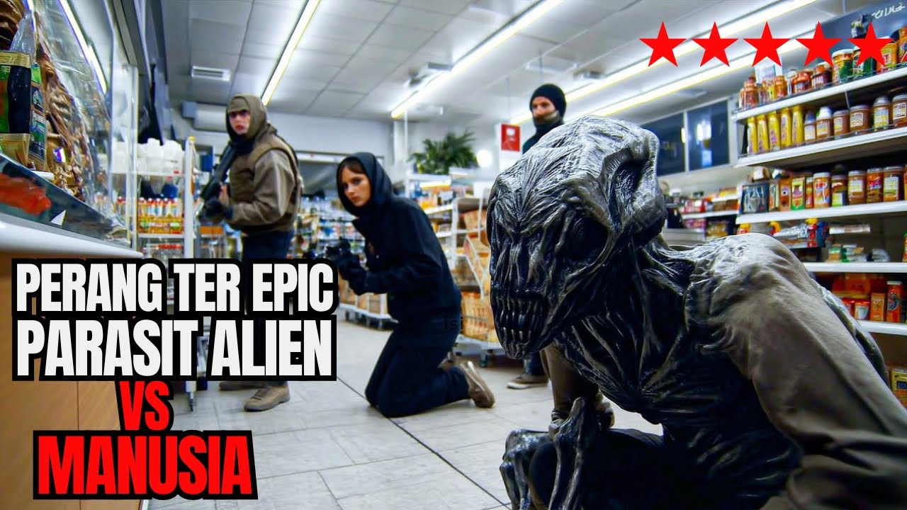 FILM ALIEN TERBARU‼️Minimarket Menjadi Saksi Perang Alien Vs Manusia❗️-Alur Cerita Film