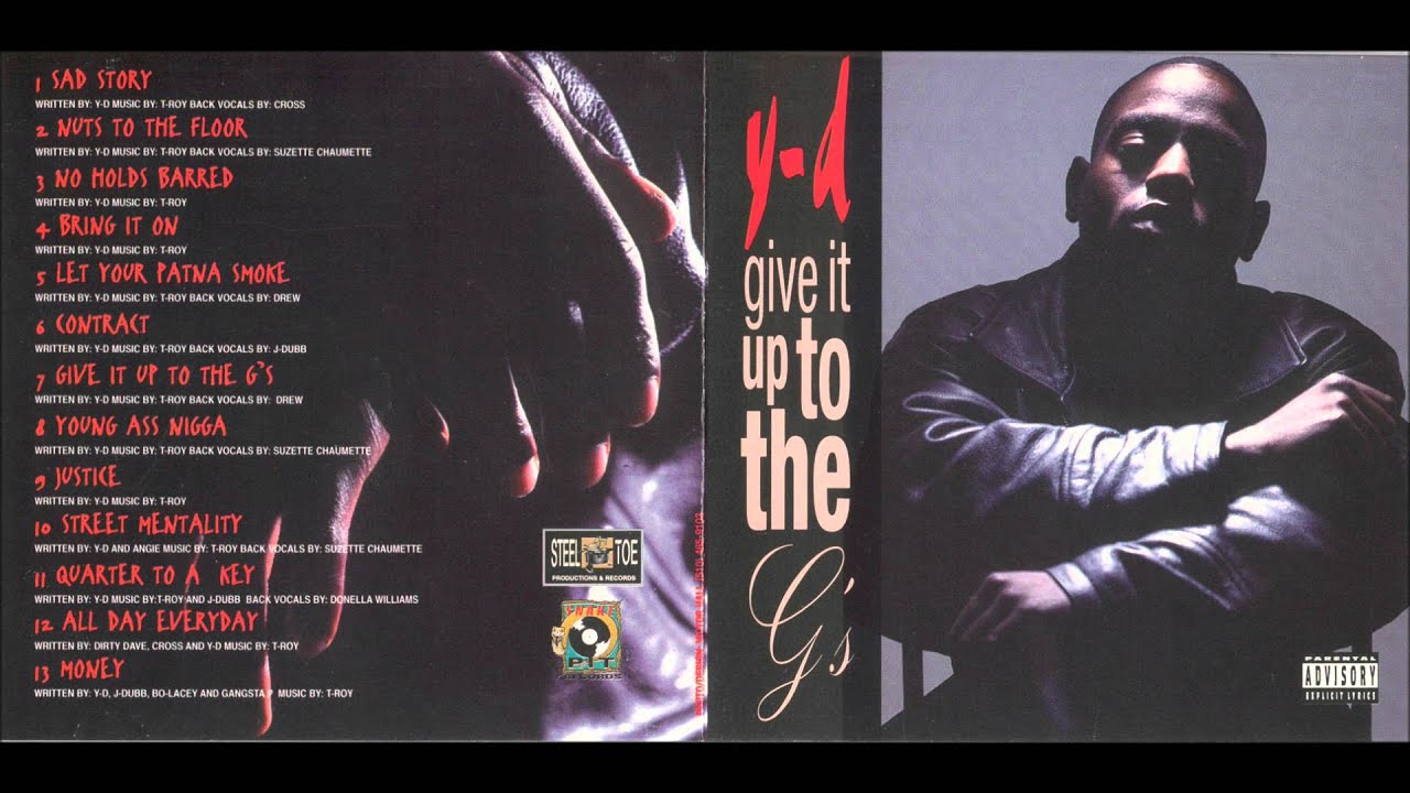 Y-D - Give It Up To The G's 1996 Oakland Bay Area Rap Rare