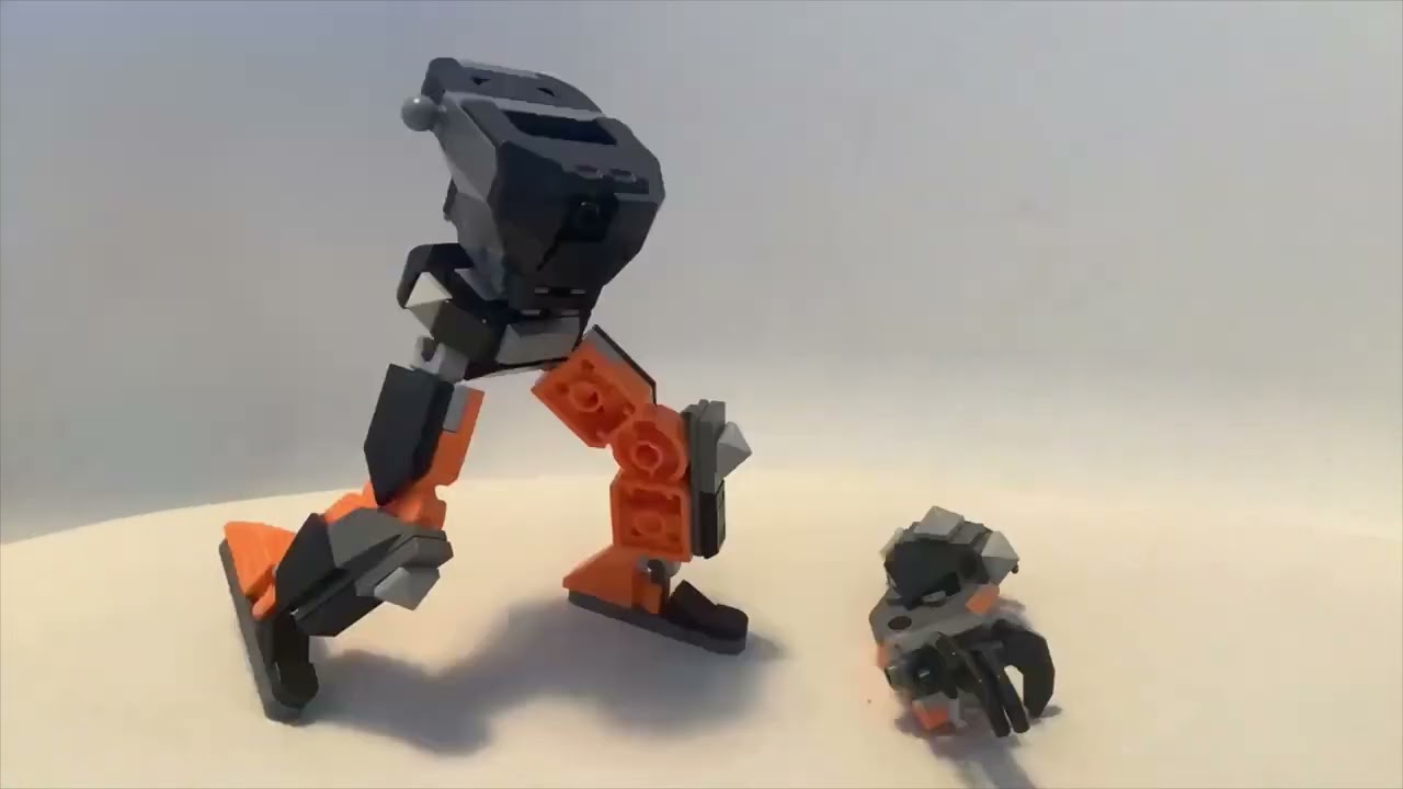 (76245) Ghost Rider Mech Suit Stop Motion Build with special guest star, got to wait for the end!