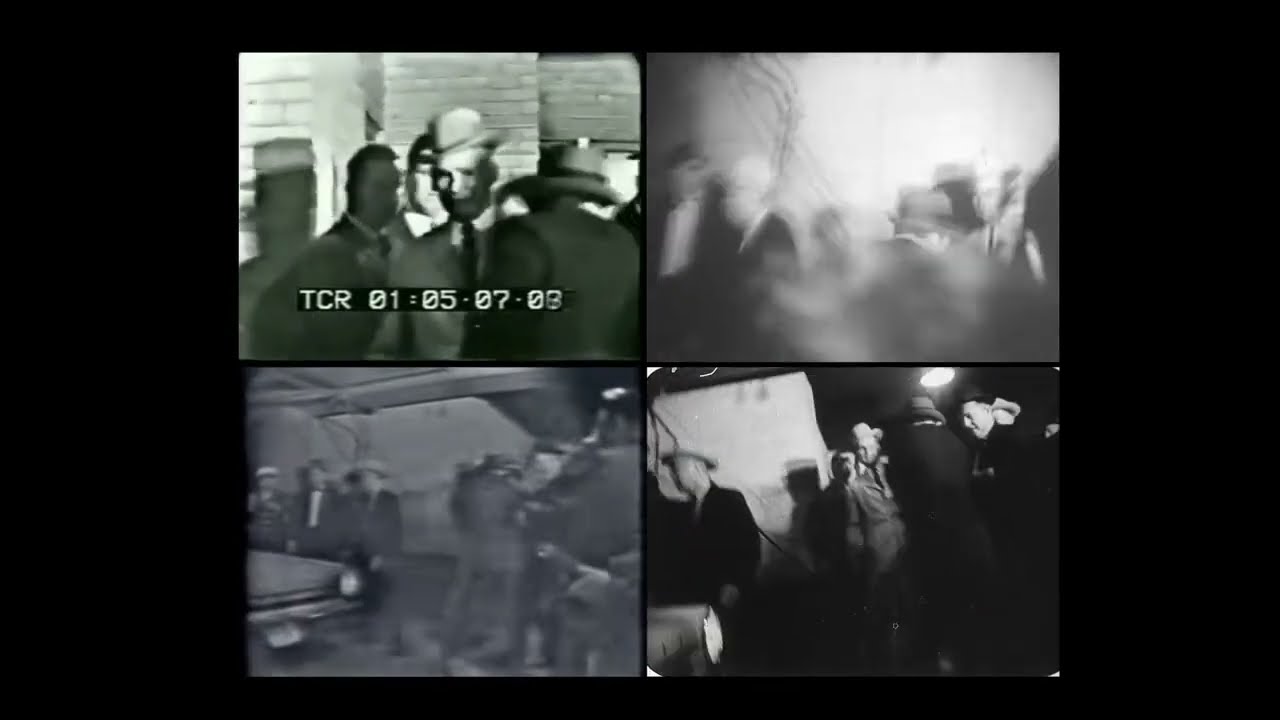 Jack Ruby shoots Lee Harvey Oswald - Footage Comparison