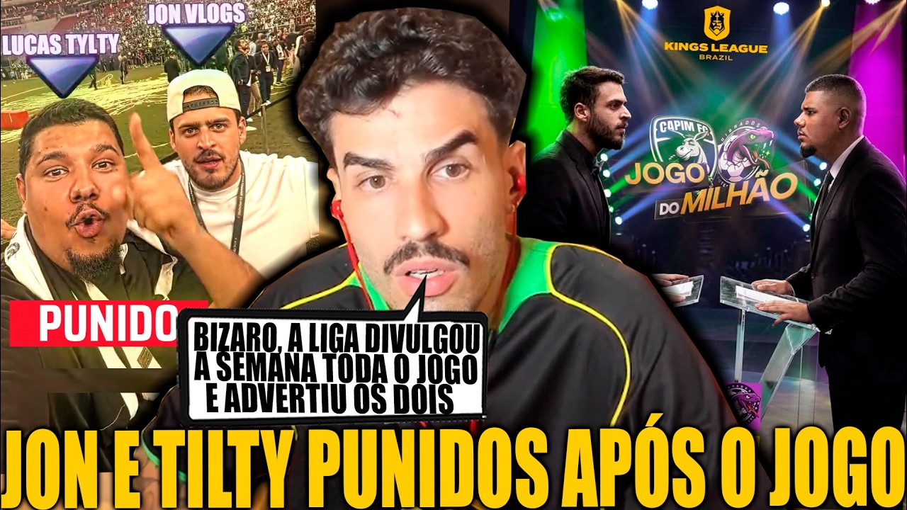 POLÊMICA! JON VLOGS E TILTY TOMAM ADVERTENCIA PELA APOST4 DE 1 MILHÃO E STAG EXPLANA TUDO!