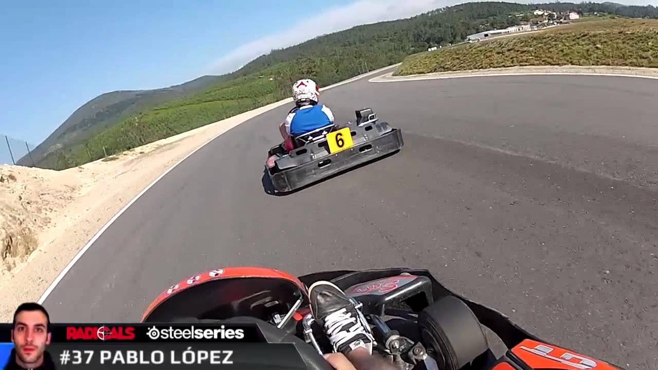 Karting Valga GoPro Hero 2 HobbyKart SodiKart GT4 270cc Tanda - Pablo L&oacute;pez