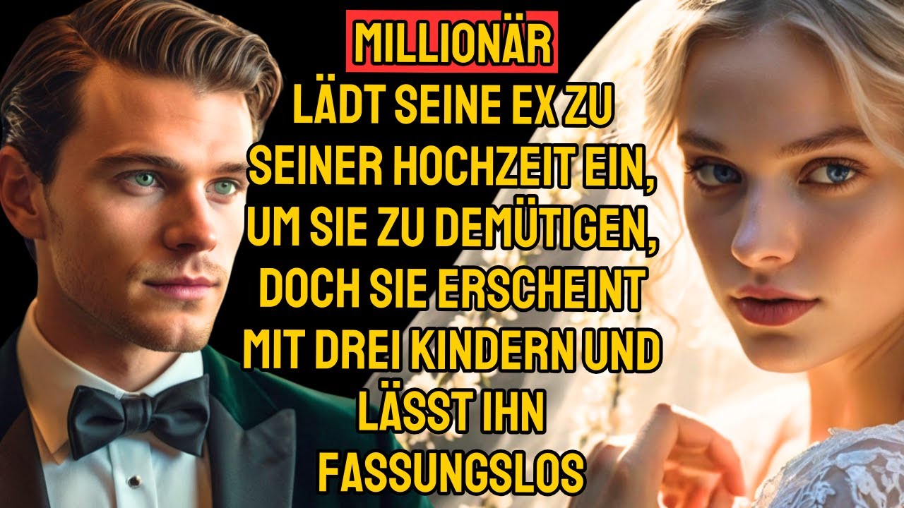 MILLIONÄR LÄDT SEINE EX ZU SEINER HOCHZEIT EIN, UM SIE ZU DEMÜTIGEN, DOCH SIE ERSCHEINT MIT DREI