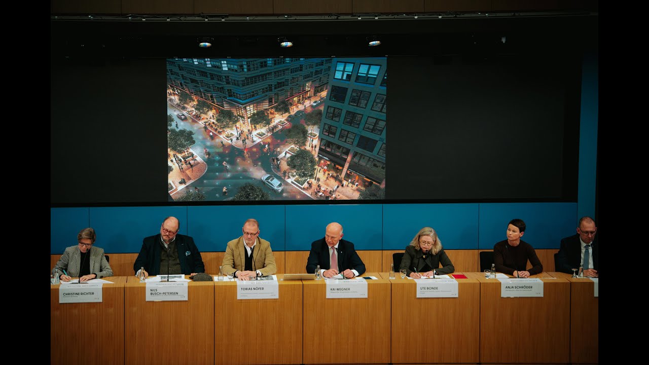 Pressekonferenz am 17.11.2025 zur Zukunft der Friedrichstraße