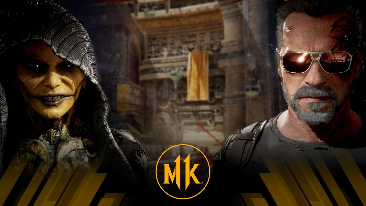 Mortal Kombat 11 - D'Vorah Vs The Terminator (Very Hard)