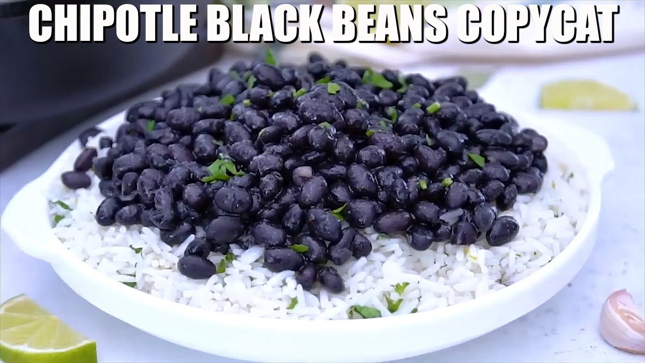 How to Make Chipotle Black Beans Copycat Recipe - Sweet and Savory Meals