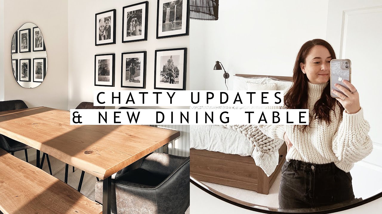 CHATTY UPDATES & NEW DINING TABLE // + Bonus Mallorca Trip