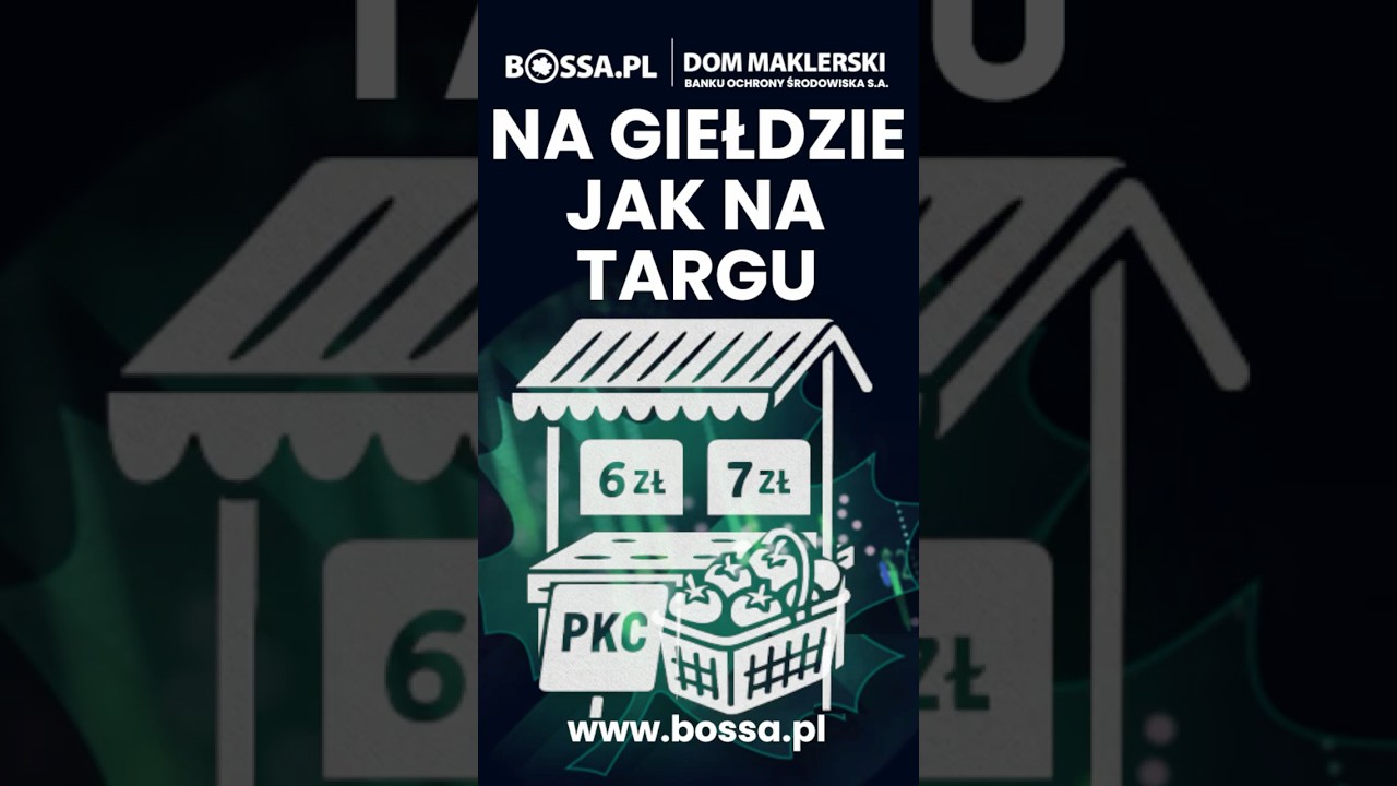 NA GIEŁDZIE JAK NA TARGU 🍅 ZLECENIE PKC W PRAKTYCE📈