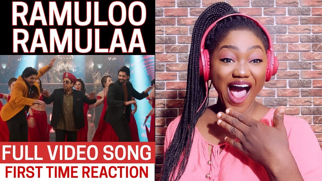 RAMULOO RAMULAA | Ala Vaikunthapurramuloo | Allu Arjun | Full Video Song REACTION!!!😱