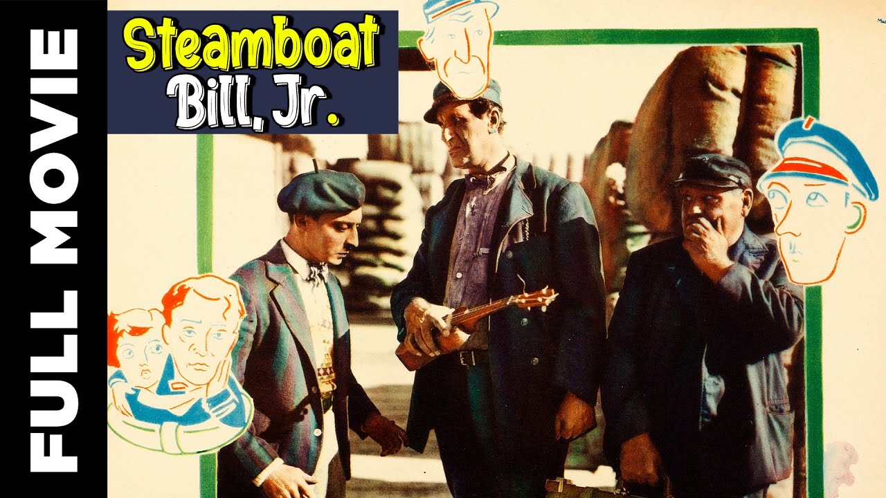 Steamboat Bill, Jr. (1928) | Silent Comedy Movie | Buster Keaton, Ernest Torrence