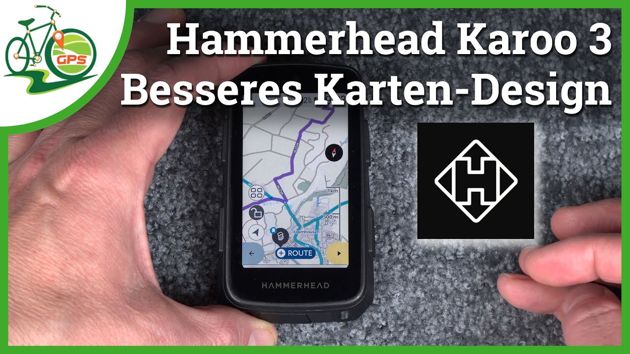 Hammerhead Karoo 📱 So bekommst du ein &uuml;bersichtlicheres Karten Design 🔌 Freie OSM Karten auf Karoo