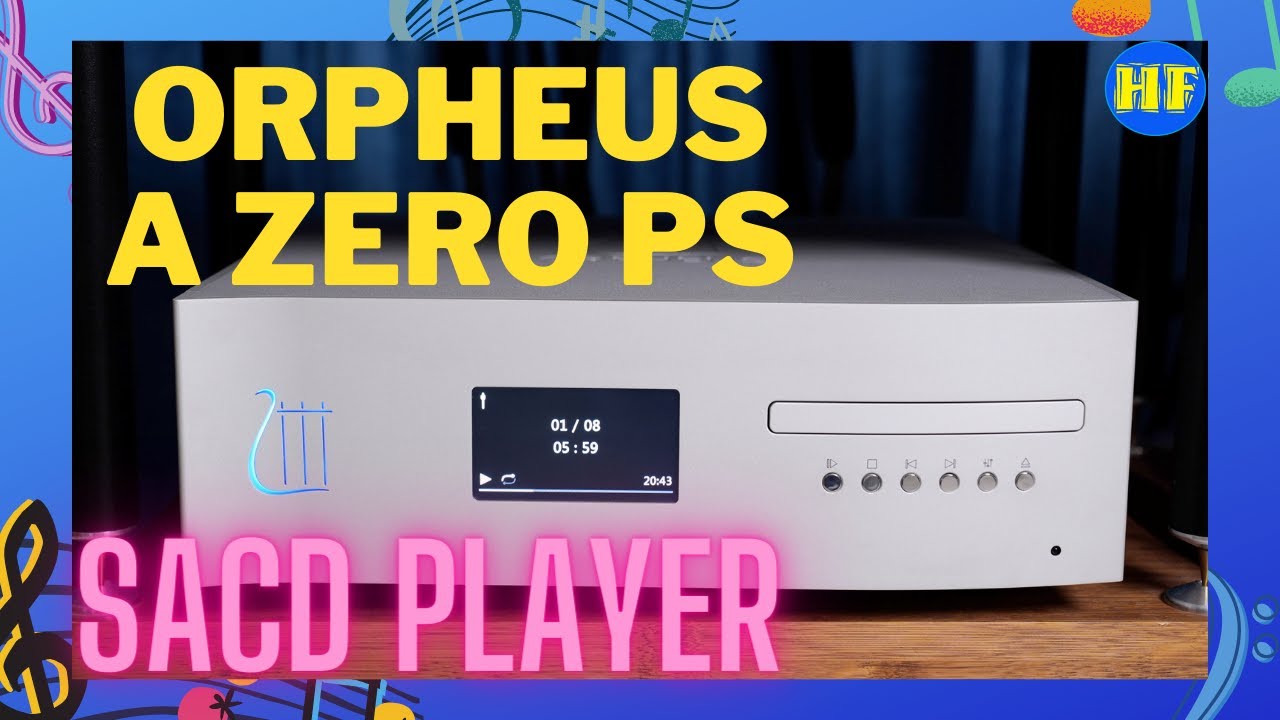 【#CD機】Orpheus &ldquo;A Zero PS&rdquo; Absolute Line SACD Player，瑞士精品，全新製作SACD機，秀麗、通透、有音樂感 （cc 中文繁、简字幕選擇）