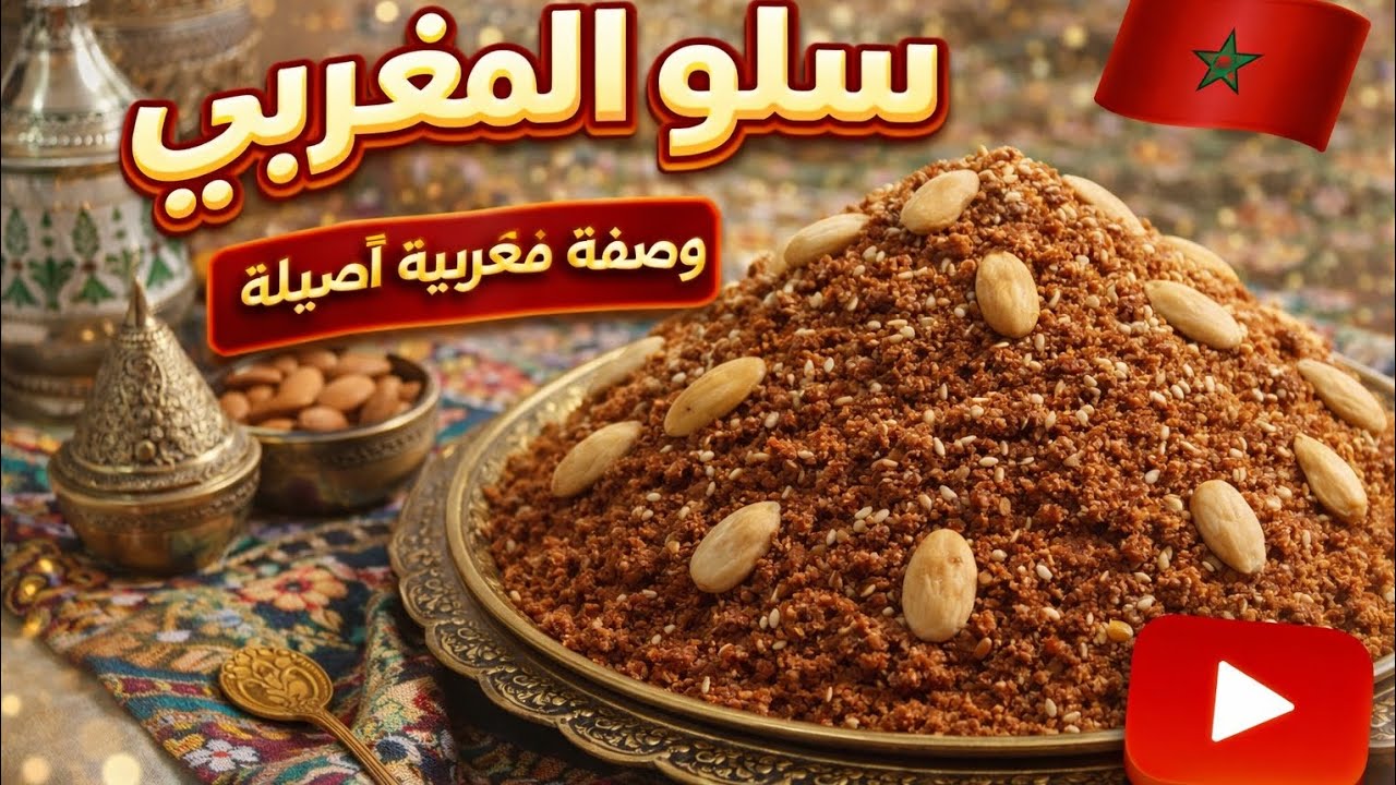 طريقة تحضير سلو أو السفوف المغربي الأصيل.. معلك، لذيذ وبطريقة مبسطة للمبتدئات 🌙