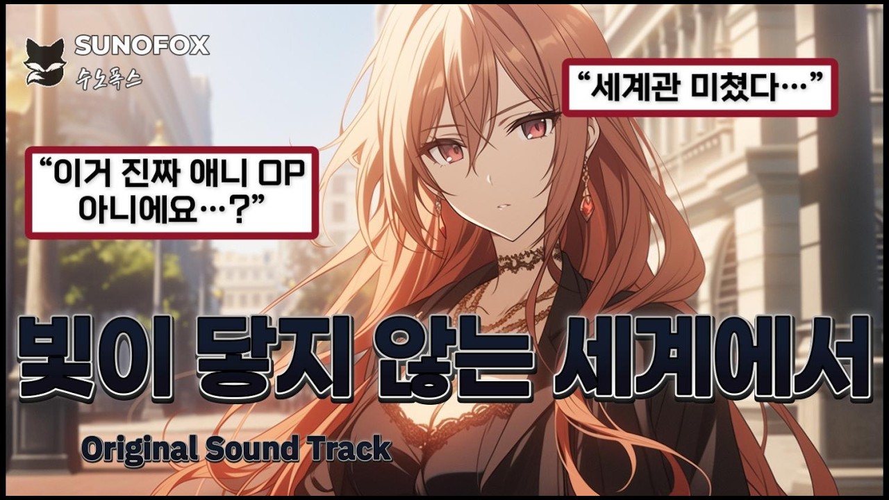 🦊 판타지 Anime OST | 빛이 닿지 않는 세계에서 — 선택의 서사 | Lyrics
