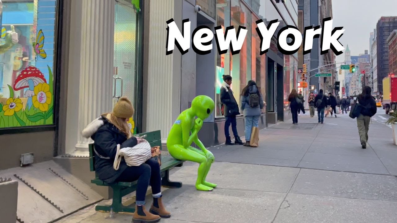 New York City Tour 4K Walking Adventure