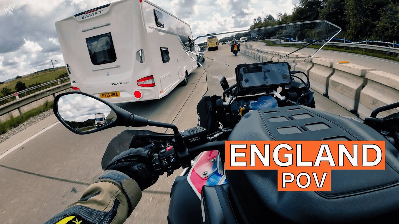 Swansea - Dover cruising, Part 2 | BMW #R1250GS Adventure | POV #31 | 4K