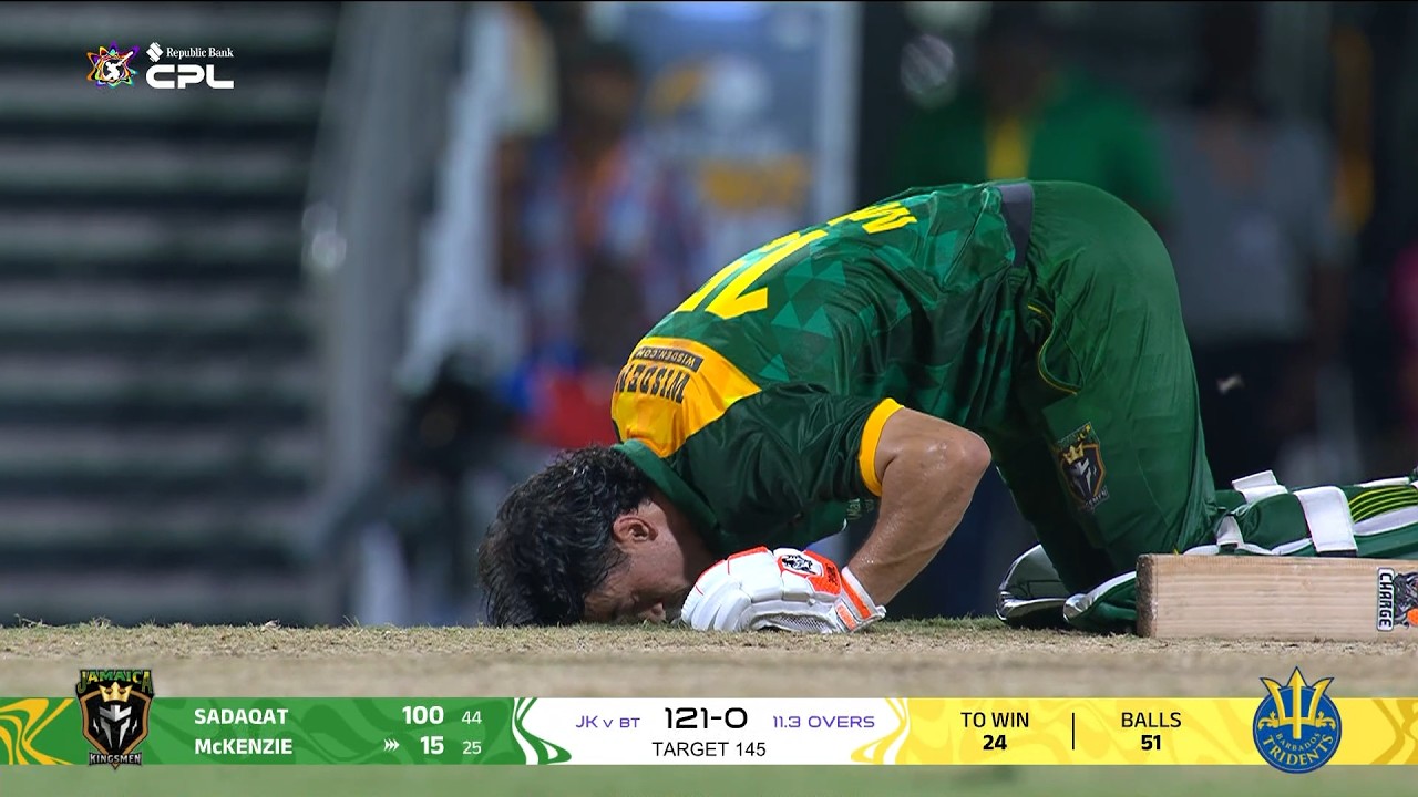Take A Bow Maaz Sadaqat, THAT Is an Unbelievable 100! | CPL 2026